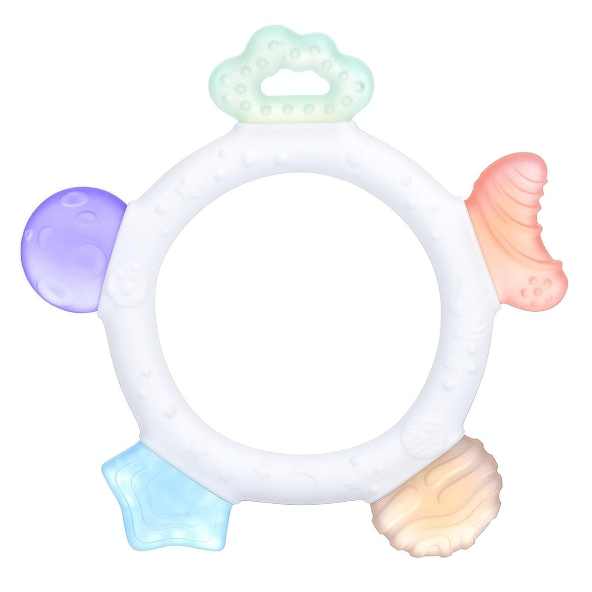 AKOLIK ultra morbido massaggiagengive in silicone 9,5 cm 3 m+