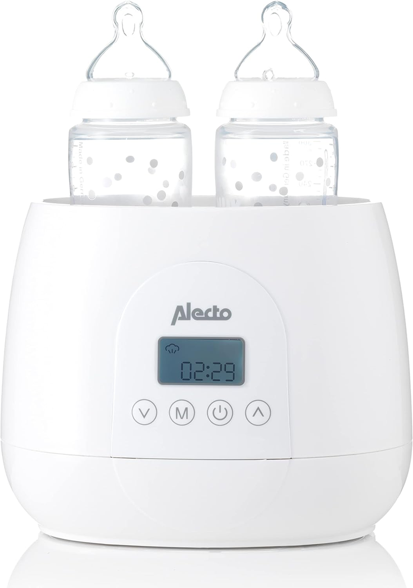 ALECTO scaldabiberon e scaldavasi 3 in 1 doppio BW700TWIN