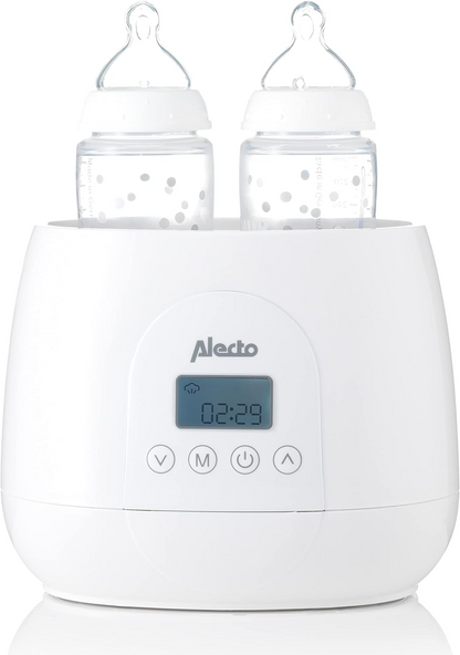 ALECTO scaldabiberon e scaldavasi 3 in 1 doppio BW700TWIN