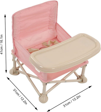 NANNY chaise haute de voyage avec plateau