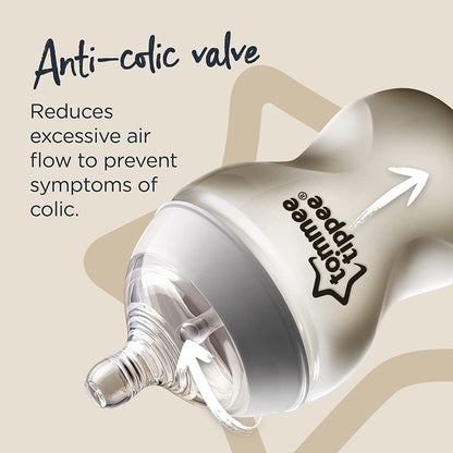 TOMMEE TIPPEE smoczki 0m+ x2 VariFlow Closer to Nature