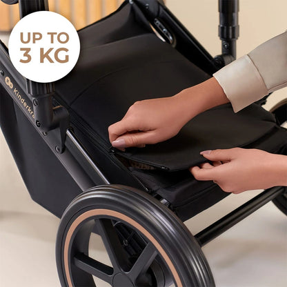 KINDERKRAFT PRIME2 PRO 3w1 wózek wielofunkcyjny do 22kg + fotelik MINK PRO