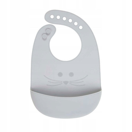 LASSIG babete de silicone com bolso 6-24 meses