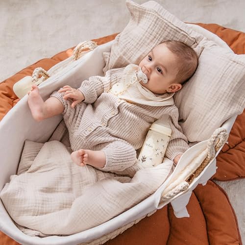 Suavinex SX Pro butelka antykolkowa 3m+ 270ml M birdies dla niemowlęcia w łóżeczku