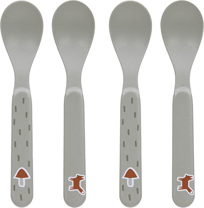 LASSIG set di cucchiaini per neonati 6m+ x4 Little Forest Fox