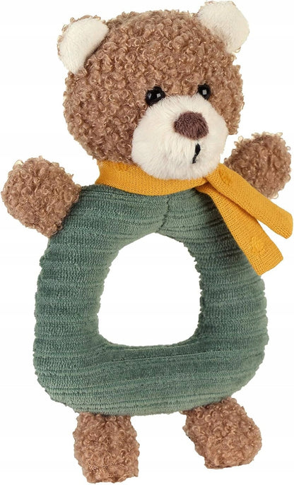 STERNTALER Baumwoll-Greifling mit Rassel BÄR BEN 17 cm