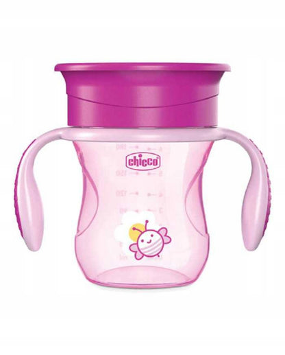 CHICCO Perfect First Ποτηράκι εκμάθησης 200 ml 360° 12 m+