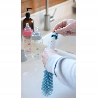 BEABA 2-in-1 fles- en speenborstel 29,5 cm