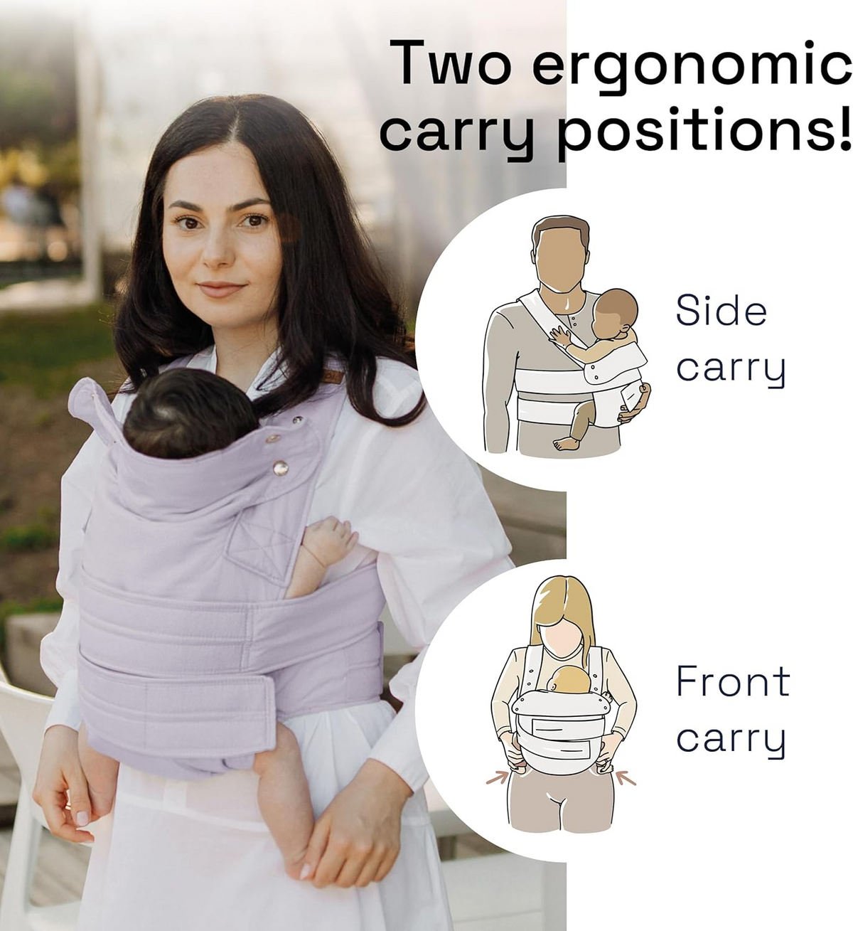 MARSUPI 2.0 nosidełko ergonomiczne S/M 3,5 - 15 kg