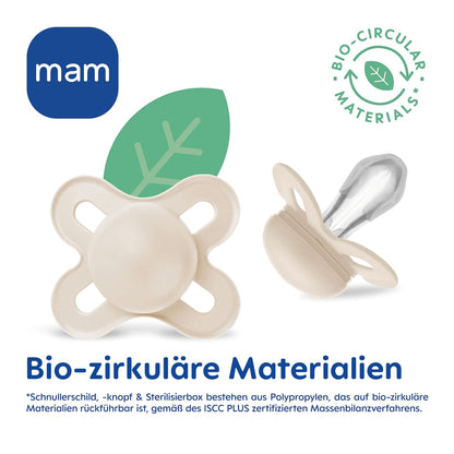 MAM Original szilikon nyugtatócumik 0-6 hó x4