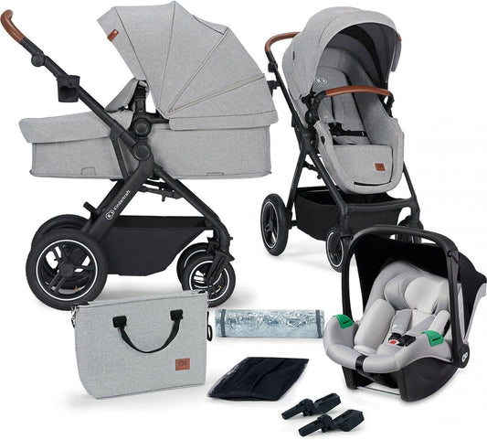 KINDERKRAFT B-TOUR 3w1 wózek wielofunkcyjny do 22kg + fotelik MINK PRO