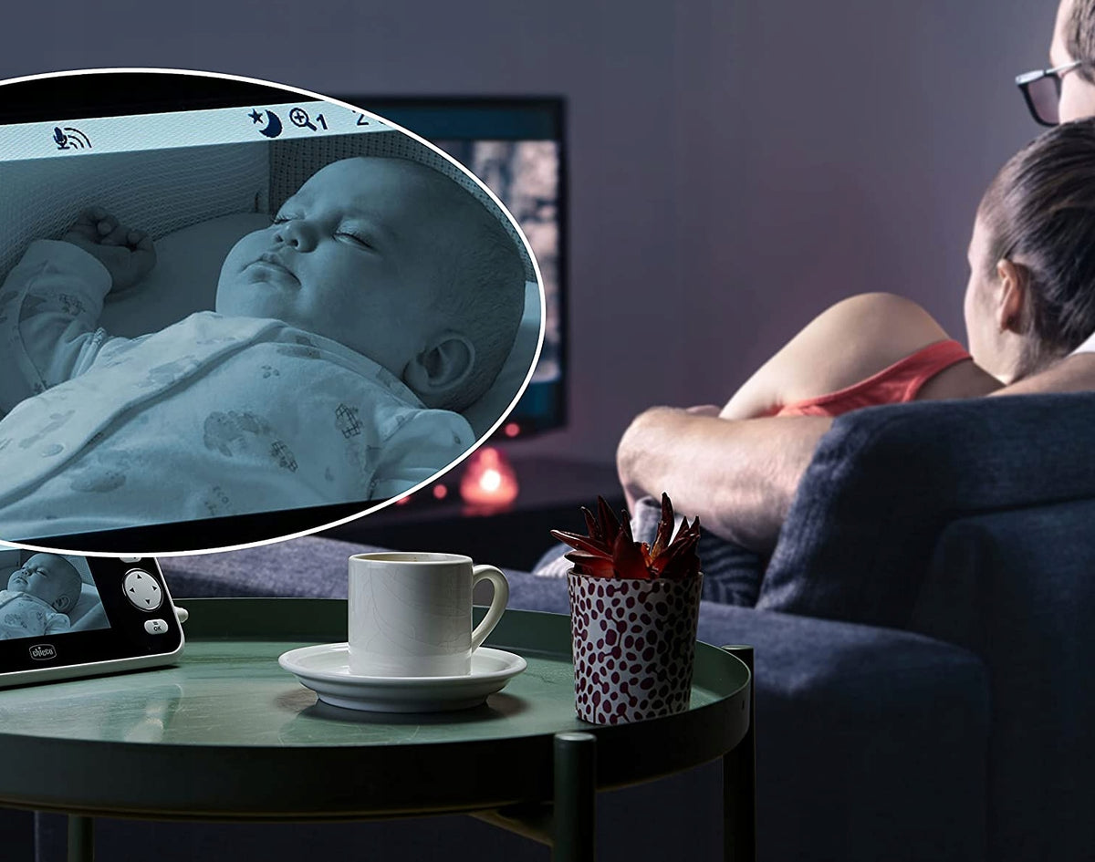 CHICCO Deluxe baby monitor elettronico 4,3" FHSS