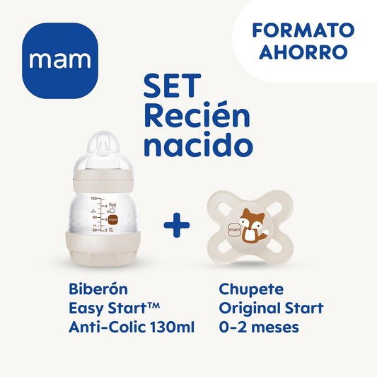 MAM Easy Start biberon anti-colique 130ml + tétine