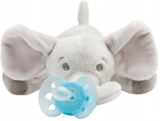 AVENT chupeta calmante com peluche 0-6m