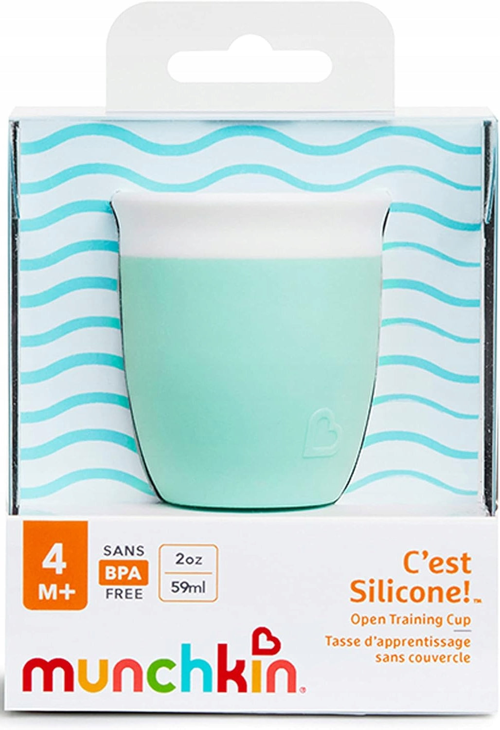 MUNCHKIN C'est Silicone! tazza aperta 360 4m+ 60ml
