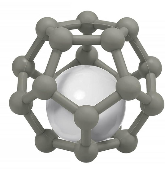 MCGMITT Teether Ball silikonebidering med rangle 8,5 x 10 cm