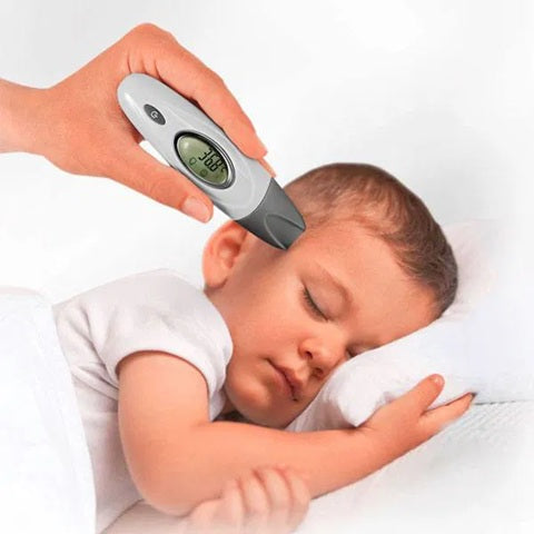 REER Colour SkinTemp digitalt berøringsfrit termometer 3-i-1 LCD