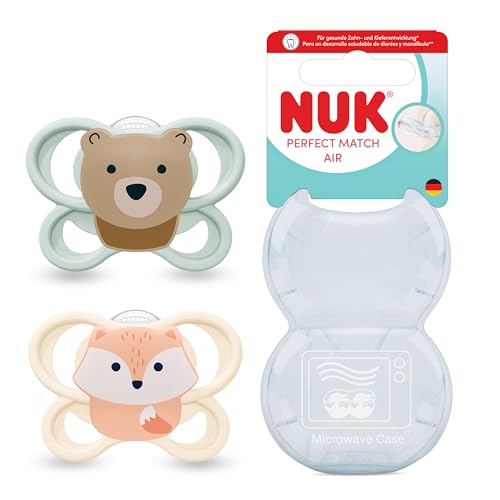 NUK Perfect Match Air Beruhigungssauger 0-6 Monate x2