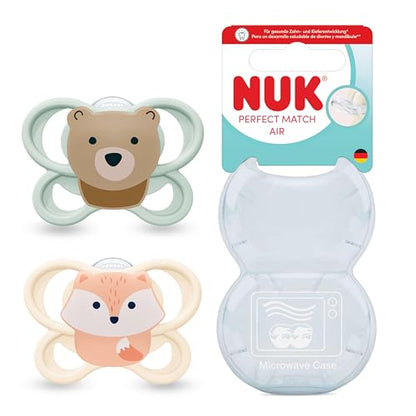 NUK Perfect Match Air Beruhigungssauger 0-6 Monate x2