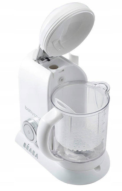 BEABA Babycook ROBOT KUCHENNY 4w1 parowar, mikser biały z dzbankiem 1100 ml, BPA free