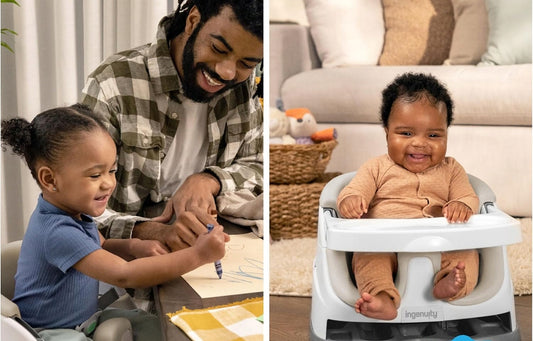 INGENUITY Baby Base 2 az 1-ben utazó etetőszék