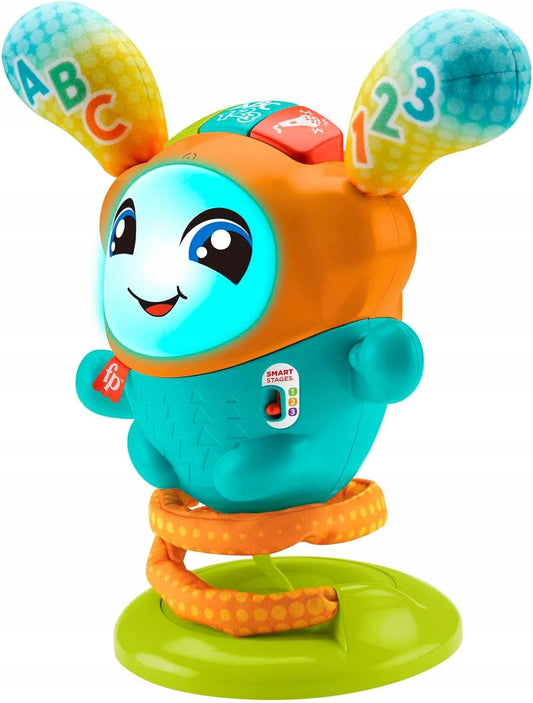 FISHER-PRICE interaktywny DJ HUPFI śpiew taniec 75 aktywności J. FRANCUSKI