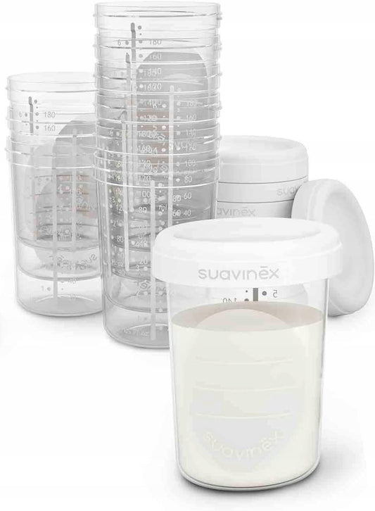 SUAVINEX bewaarcontainers 10 x 200 ml
