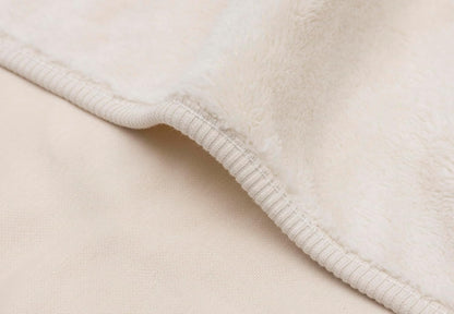 JOLLEIN Basic одеялце Jersey/Sherpa 75x100 cm Oatmeal