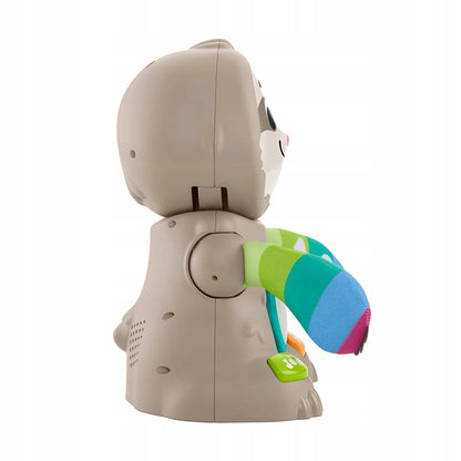 FISHER-PRICE GHY89 interaktywny leniwiec z serii Linkimals w wersji francuskiej