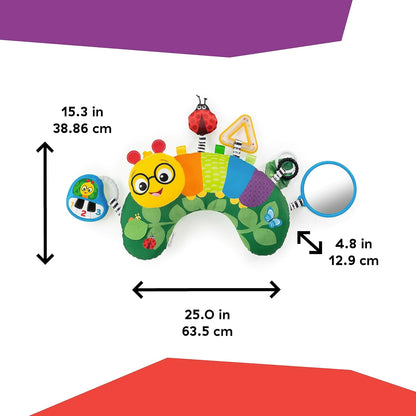 BABY EINSTEIN възглавница за игра по коремче гъсеница 0+