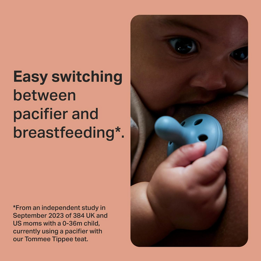 TOMMEE TIPPEE Succhietto Calmante Breast Like x4 0-6 mesi