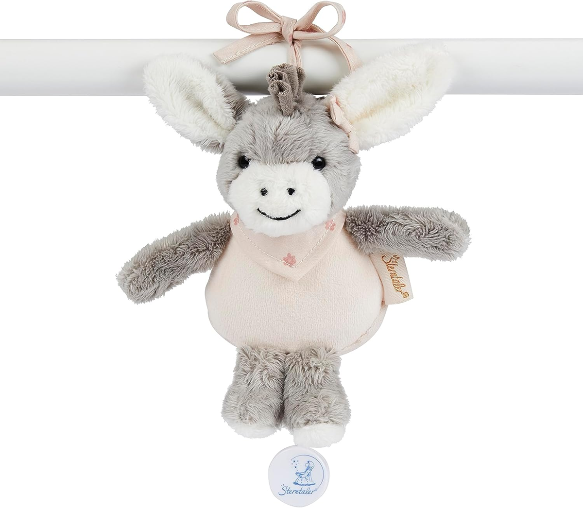 STERNTALER Âne Emmi suspension musicale "La Le Lu" 17 cm