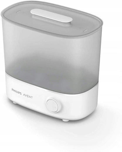 PHILIPS AVENT elektryczny sterylizator parowy 1, biało-szary, elektryczny do butelek i akcesoriów