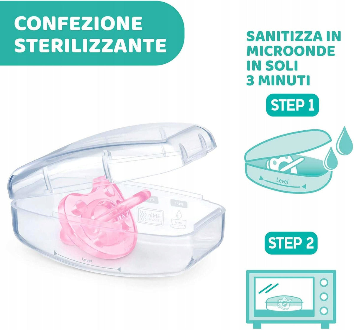 CHICCO PhysioForma DUAL SOFT Πιπίλα 2 τεμ. 16–36 μηνών