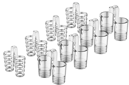 tappi in silicone antirussamento 8 pezzi
