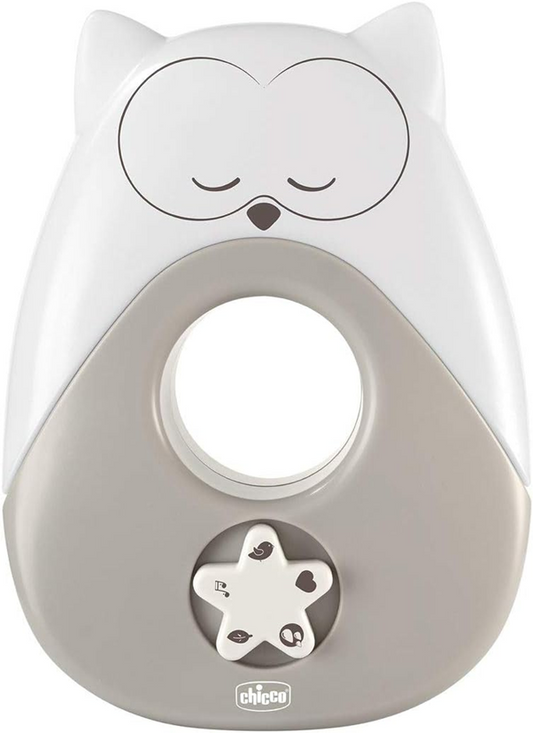 CHICCO Sweet Lights éjszakai lámpa dallamokkal és hangokkal BAGOLY 13,5 18 db cm