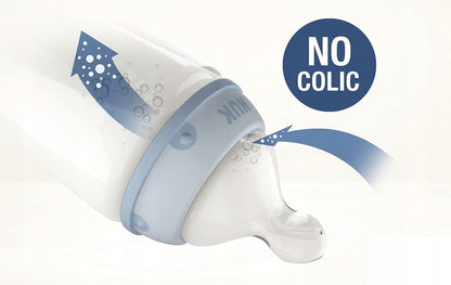 NUK First Choice+ Night lot de 3 biberons lumineux 300 ml 6-18 m tétine M