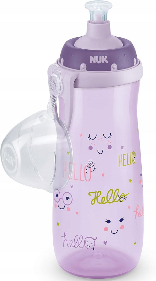 NUK Sports Cup ΜΠΟΥΚΑΛΙ 24 m+ επιστόμιο push-pull 450 ml
