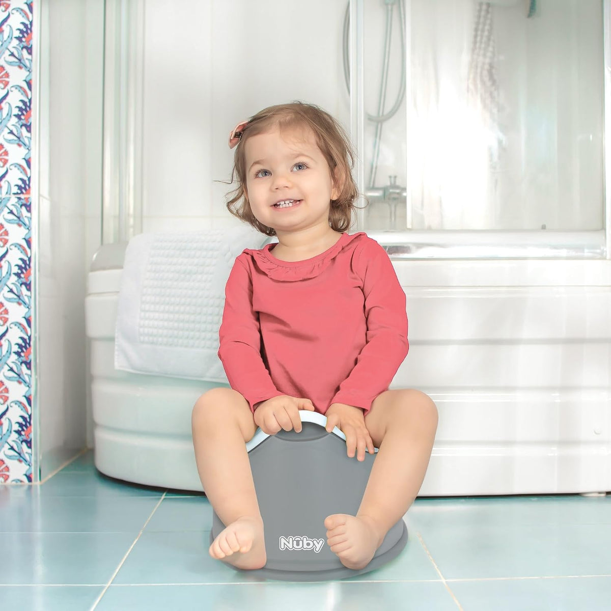 NUBY nocnik z wyjmowaną wkładką 12 m+ do 30 kg