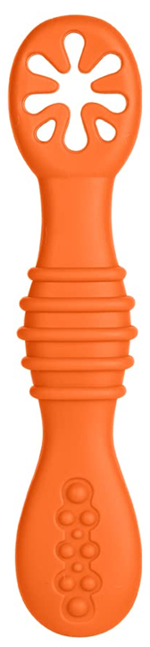 VICLOON Sticky Spoon κουτάλι σιλικόνης 2,5 x 10 εκ. 4 μ.+ πορτοκαλί