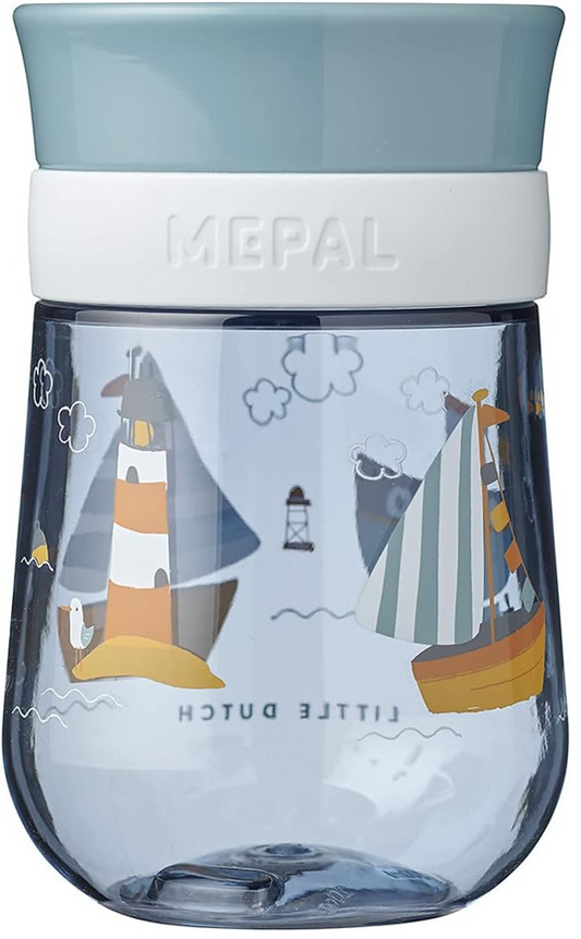 MEPAL Trainer Cup чаша-непроливачка с накрайник 360 градуса 300 ml 9 m+