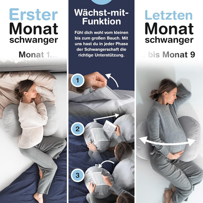 BABYBEFUN coussin de grossesse compact