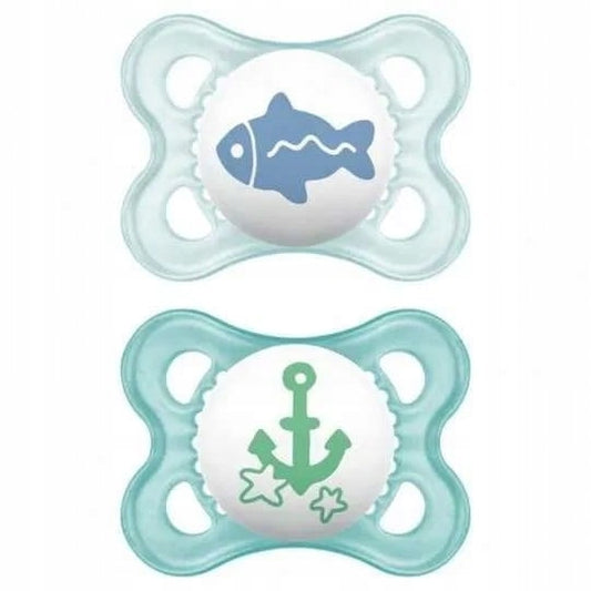 MAM ORIGINAL fopspeen 2-6 m box sterilisatie RUBBER