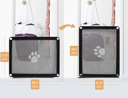 NAMSAN barriera cancello di sicurezza per cani 80 x 100 cm
