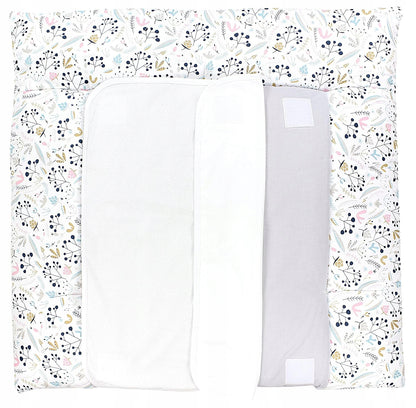 TUPTAM matelas à langer doux avec 2 housses 75x65 cm