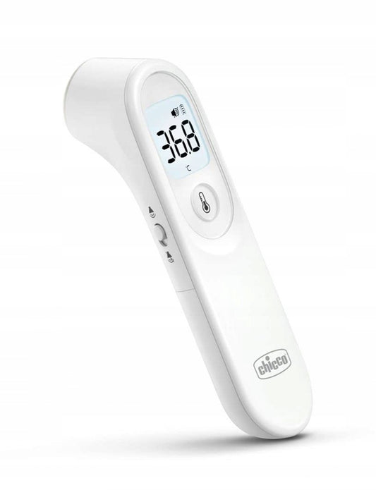 CHICCO YT-1 termómetro frontal sin contacto con pantalla LCD y funda