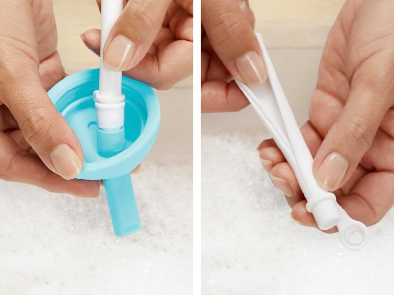 MUNCHKIN Simple Clean lækagesikkert drikkekrus med sugerør  12 m+ 296 ml