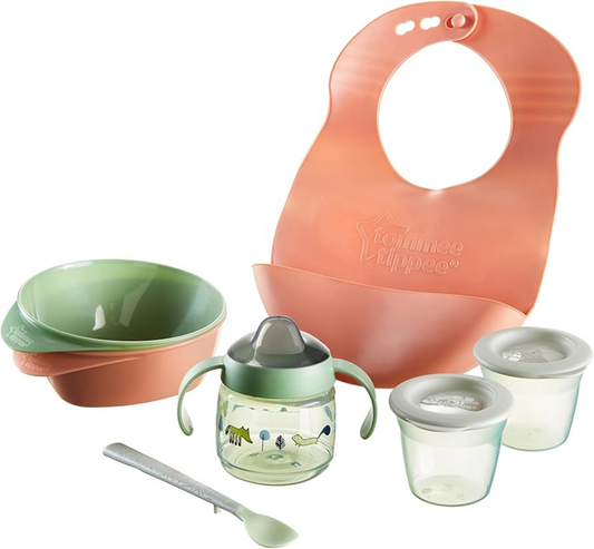 TOMMEE TIPPEE set di stoviglie e accessori 8 pezzi