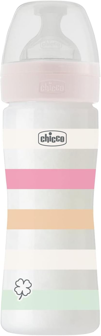 CHICCO Well-Being biberon 250ml 2m+ débit moyen