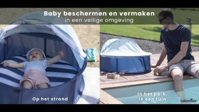 BABYMOOV BABYNI 2w1 namiot plażowy KOJEC osłona UPF50+
